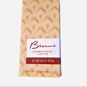 Bésame Cosmetics Noir Red 1930 Classic Color Lipstick